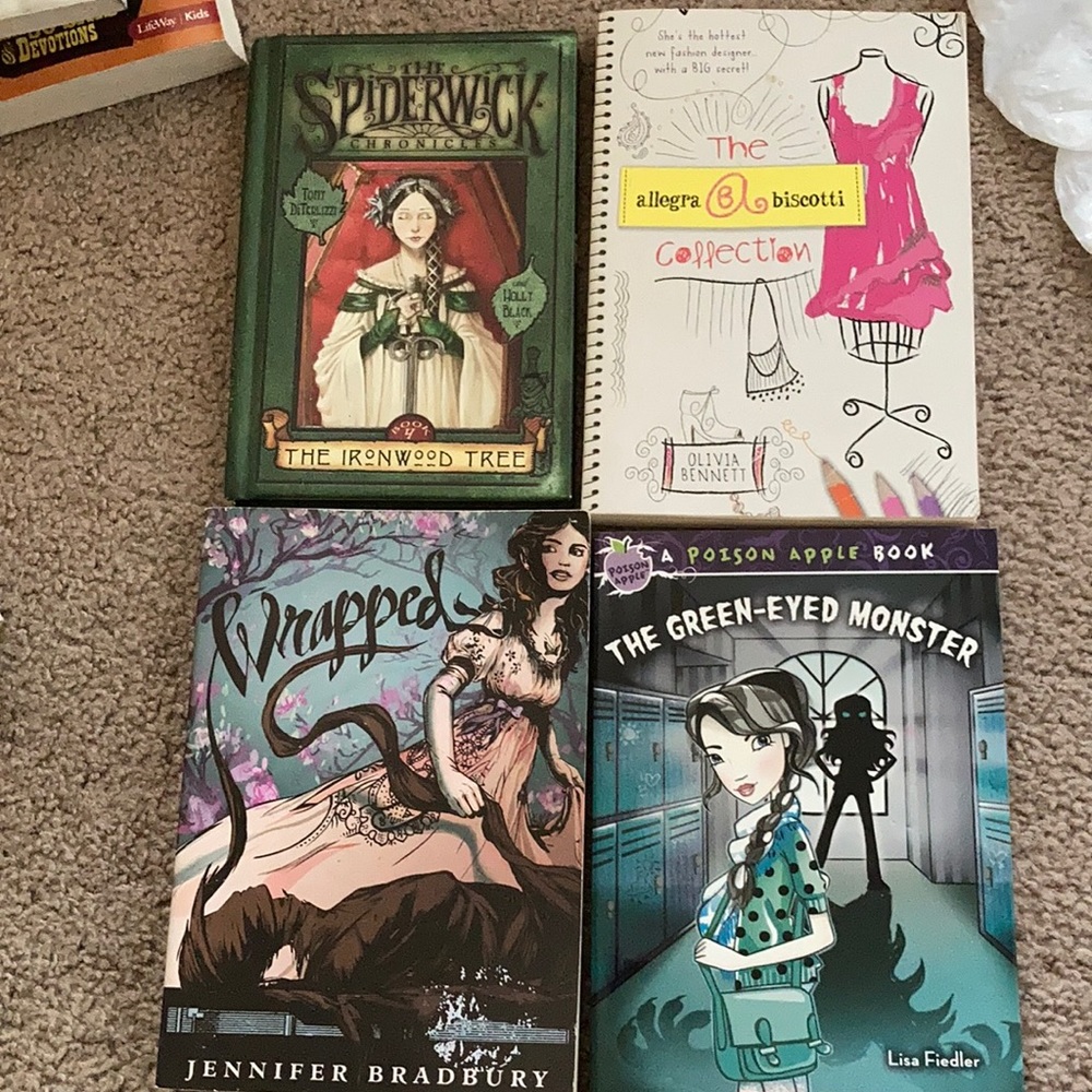 4 pack books